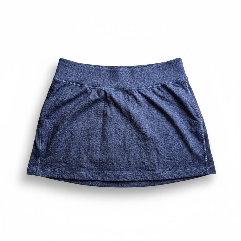 Calia Heathered Navy Blue Athletic Activewear Skirt